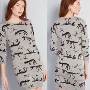 ModCloth dinosaur skeleton dress size 3X